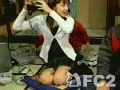 動画：【小倉優子】　パンチラというか見せすぎのアップ(笑)